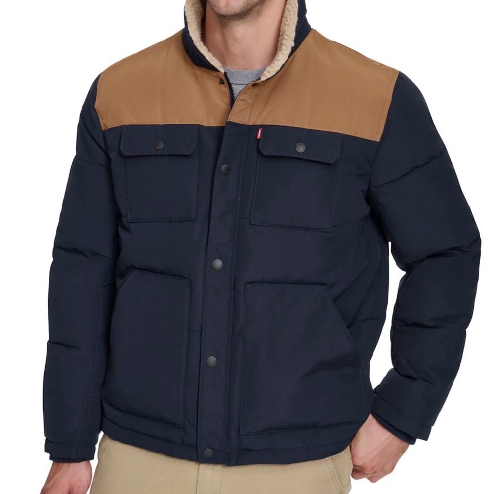 Levi's Big & Tall Levi's® Woodsman Puffer Jacket - Picture 4 of 8